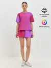 Женская пижама с шортами / Красивый градиент