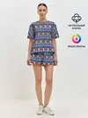 Женская пижама с шортами / Олени отдыхают