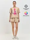 Женская пижама с шортами / В плену у Кальмара