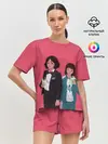 Женская пижама с шортами / Милахи 067 и 240