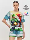 Женская пижама с шортами / MarioHelmet
