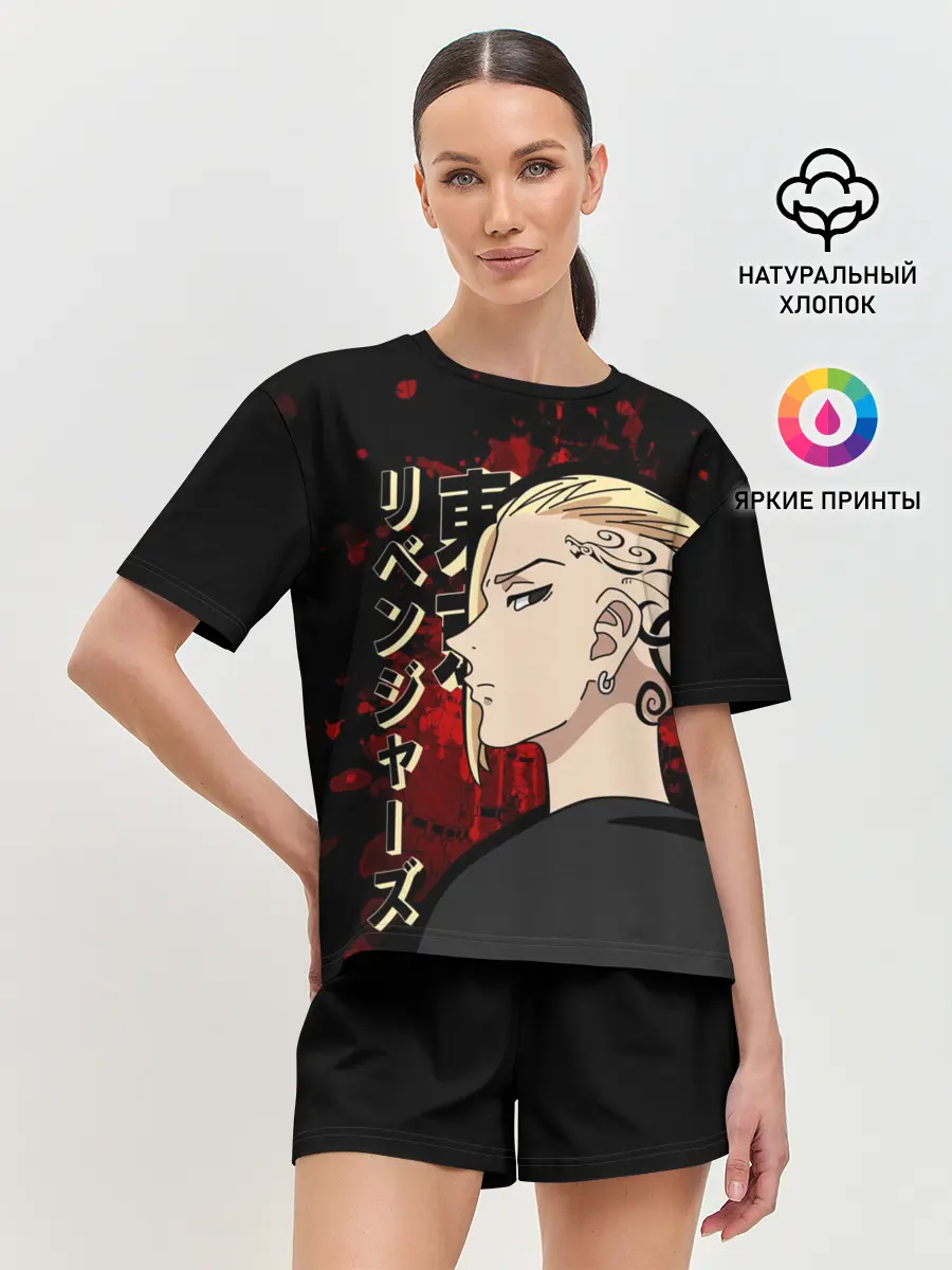 Женская пижама с шортами / Токийские мстители: Дракен