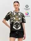 Женская пижама с шортами / Рычание джунглей