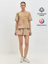 Женская пижама с шортами / Просто пластыри