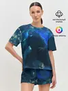 Женская пижама с шортами / ГОДЗИЛЛА В МОРЕ
