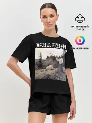 Женская пижама с шортами / Burzum / Filosofem