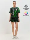 Женская пижама с шортами / 3D плиты с подсветкой Шкода