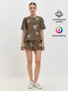 Женская пижама с шортами / Литой стриж
