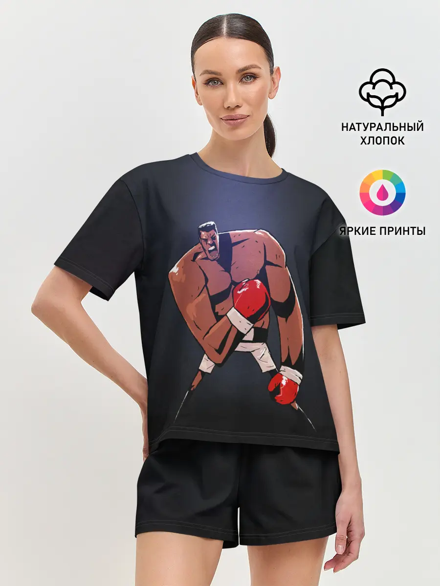Женская пижама с шортами / Мультяшный Али
