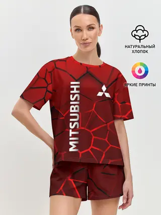 Женская пижама с шортами / Митсубиси 3D плиты