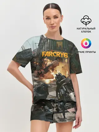 Женская пижама с шортами / Far Cry 6 gameplay art