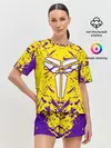 Женская пижама с шортами / ЛЕЙКЕРС| LOS ANGELES LAKERS,