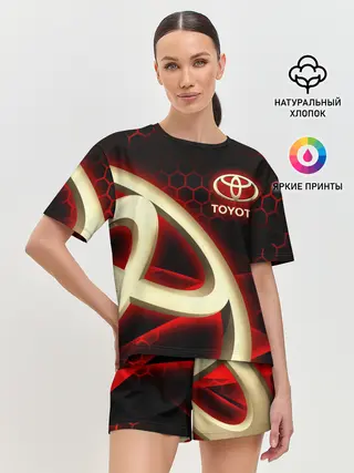 Женская пижама с шортами / Тойота / Toyota