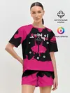 Женская пижама с шортами / Игра в кальмара стража под прикрытием.