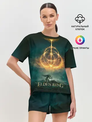 Женская пижама с шортами / Elden Ring Game Art