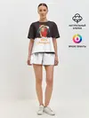 Женская пижама с шортами / Снегурка