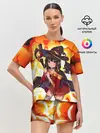 Женская пижама с шортами / MeguminYunyun