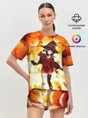 Женская пижама с шортами / MeguminKonoSuba