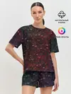 Женская пижама с шортами / большой хэллоуин