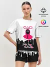 Женская пижама с шортами / Игра в кальмара