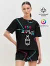 Женская пижама с шортами / SQUID GAME | ИГРА В КАЛЬМАРА 456,