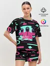 Женская пижама с шортами / Игра в кальмара |