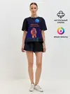 Женская пижама с шортами / Космонавт на Дистанции