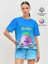 Женская пижама с шортами / Монстр буДАбу