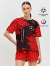 Женская пижама с шортами / Merсedes.
