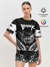 Женская пижама с шортами / БЕРСЕРК ГАТС брызги краски