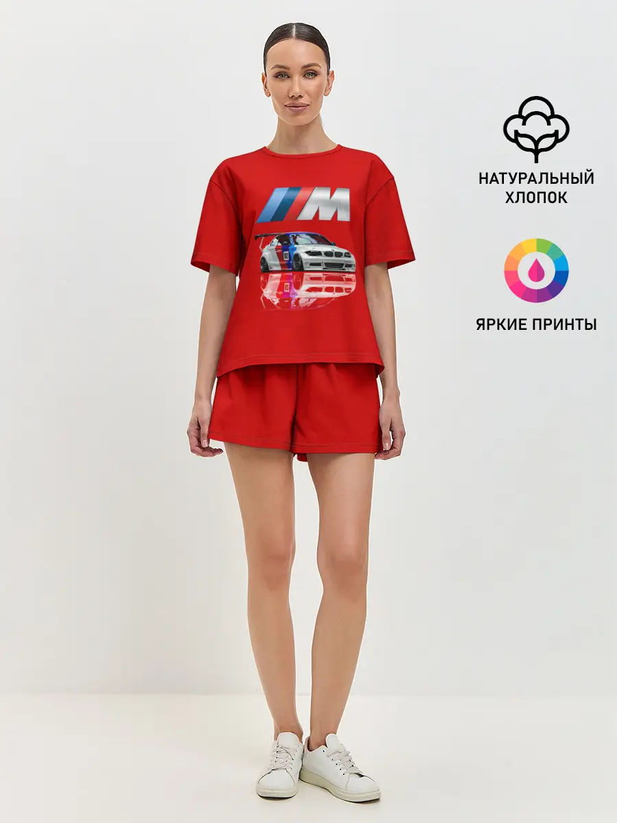 Женская пижама с шортами / МКА ПУШКА ГОНКА