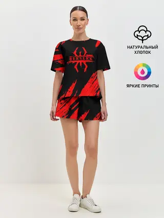 Женская пижама с шортами / Берсерк - Berserk.