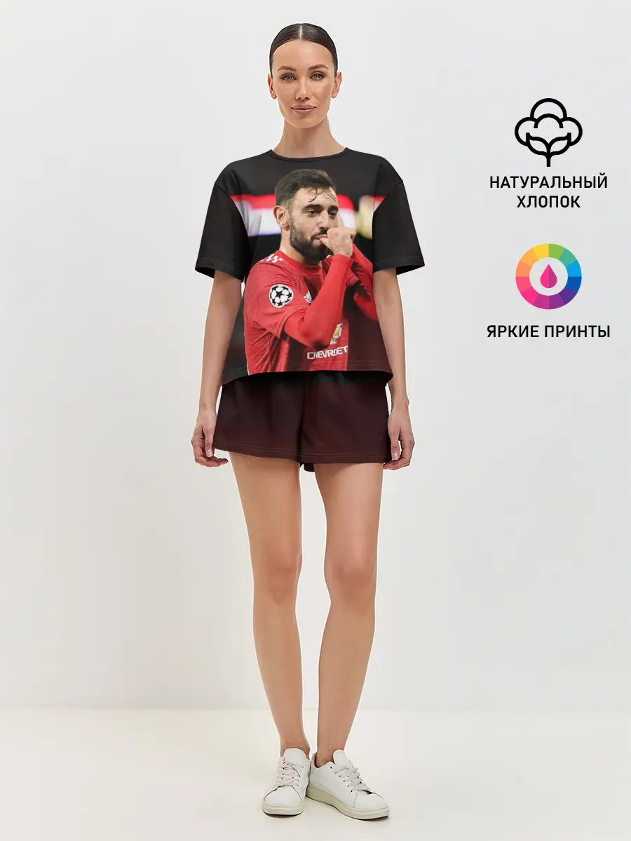 Женская пижама с шортами / Бруну Фернандеш, МЮ