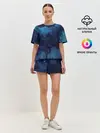 Женская пижама с шортами / Темнота глубин