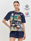 Женская пижама с шортами / TOKA LIFE ПЕРСОНАЖИ