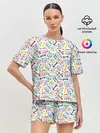 Женская пижама с шортами / Мальтийская Болонка