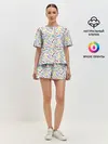 Женская пижама с шортами / Мальтийская Болонка