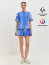 Женская пижама с шортами / Крупные мазки