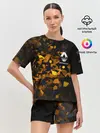 Женская пижама с шортами / Renault | Осколки стекла