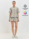Женская пижама с шортами / Английский Бульдог
