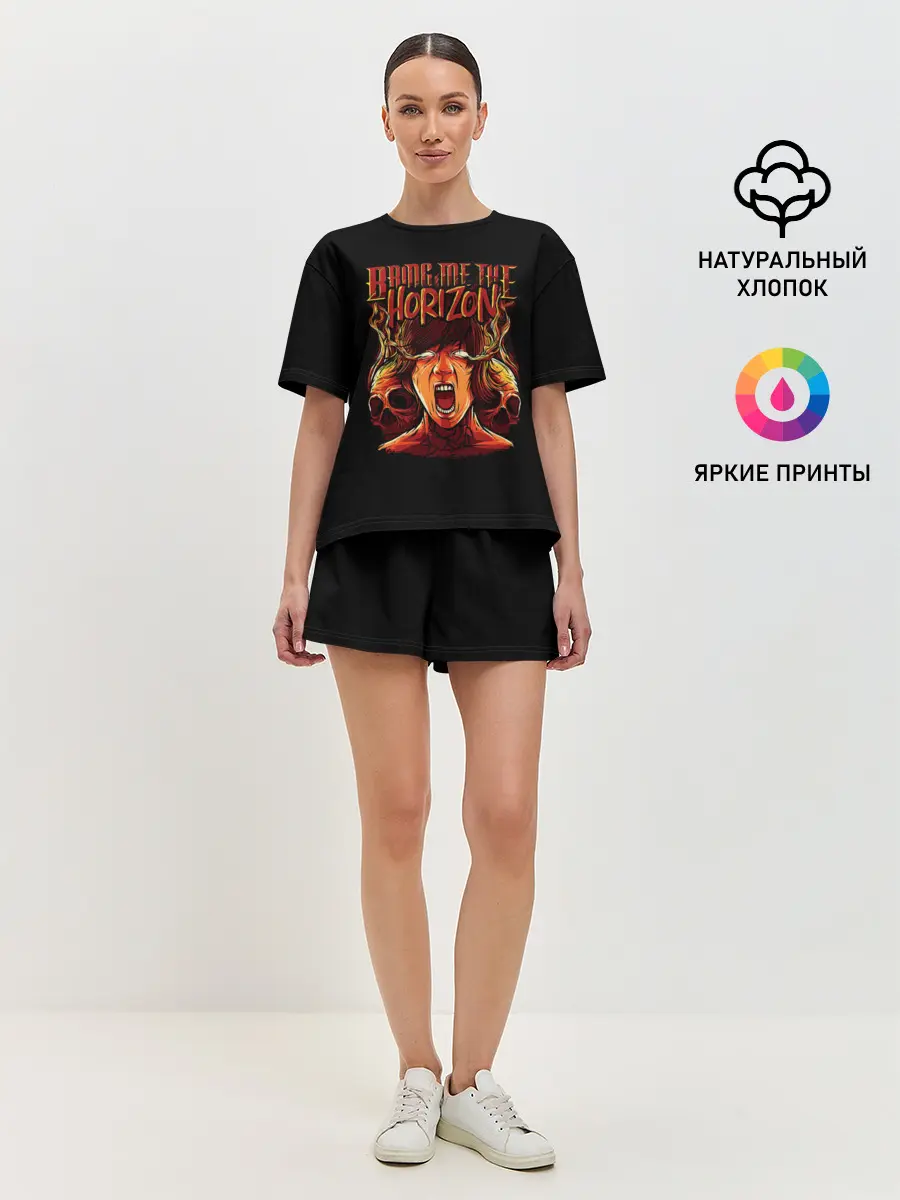 Женская пижама с шортами / BMTH | BRING ME THE HORIZON