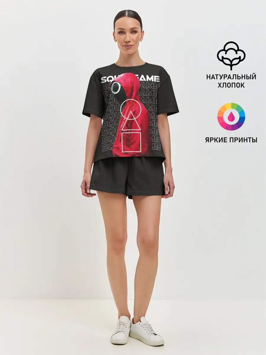 Женская пижама с шортами / RedGame
