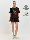 Женская пижама с шортами / Виктор Цой автограф
