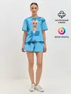 Женская пижама с шортами / Босс Молокосос