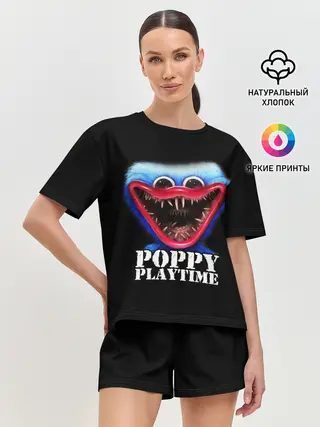 Женская пижама с шортами / Poppy Playtime ХАГГИ ВАГГИ