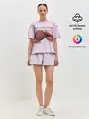 Женская пижама с шортами / Всё клубнично