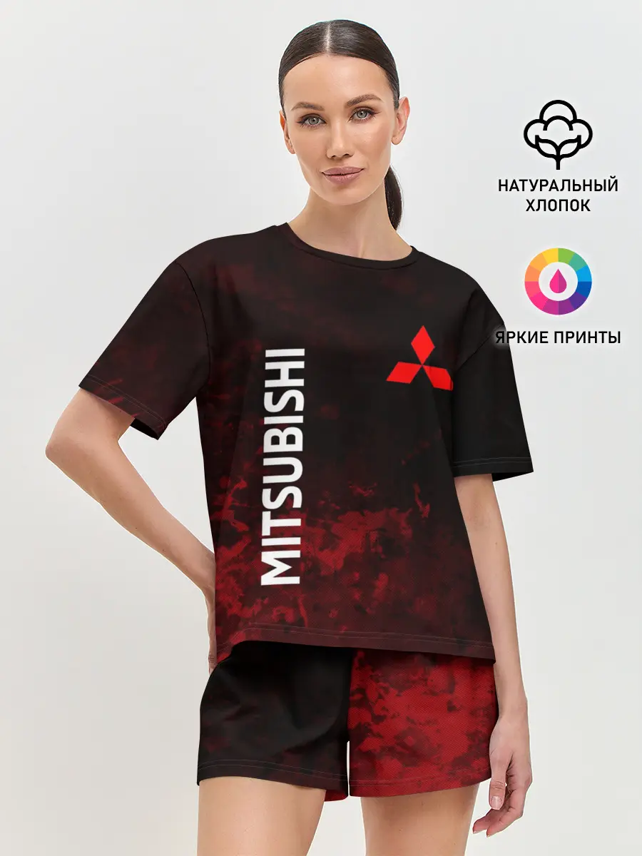Женская пижама с шортами / МИТСУБИСИ sport