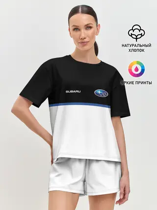 Женская пижама с шортами / Subaru | Два цвета