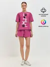 Женская пижама с шортами / Игра в кальмара: логотип.