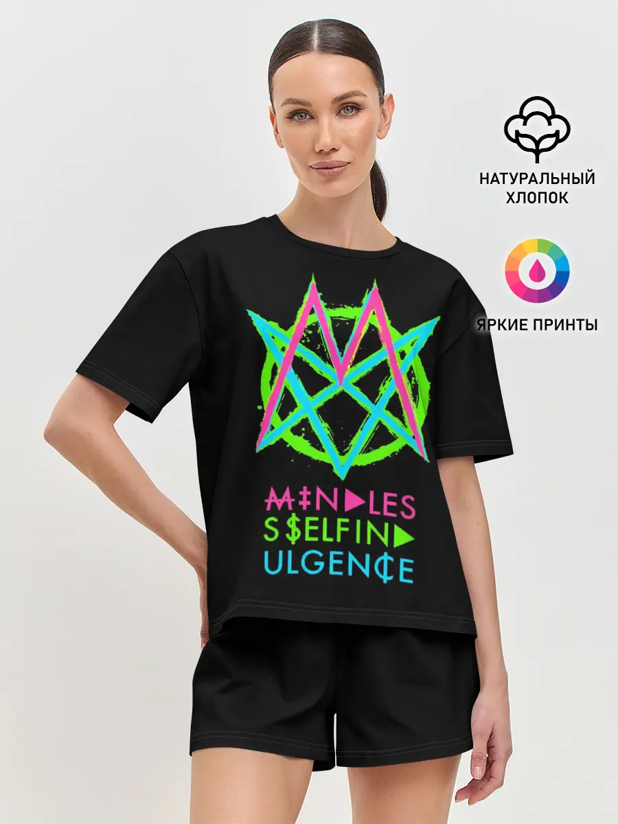 Женская пижама с шортами / Mindless Self Indulgence